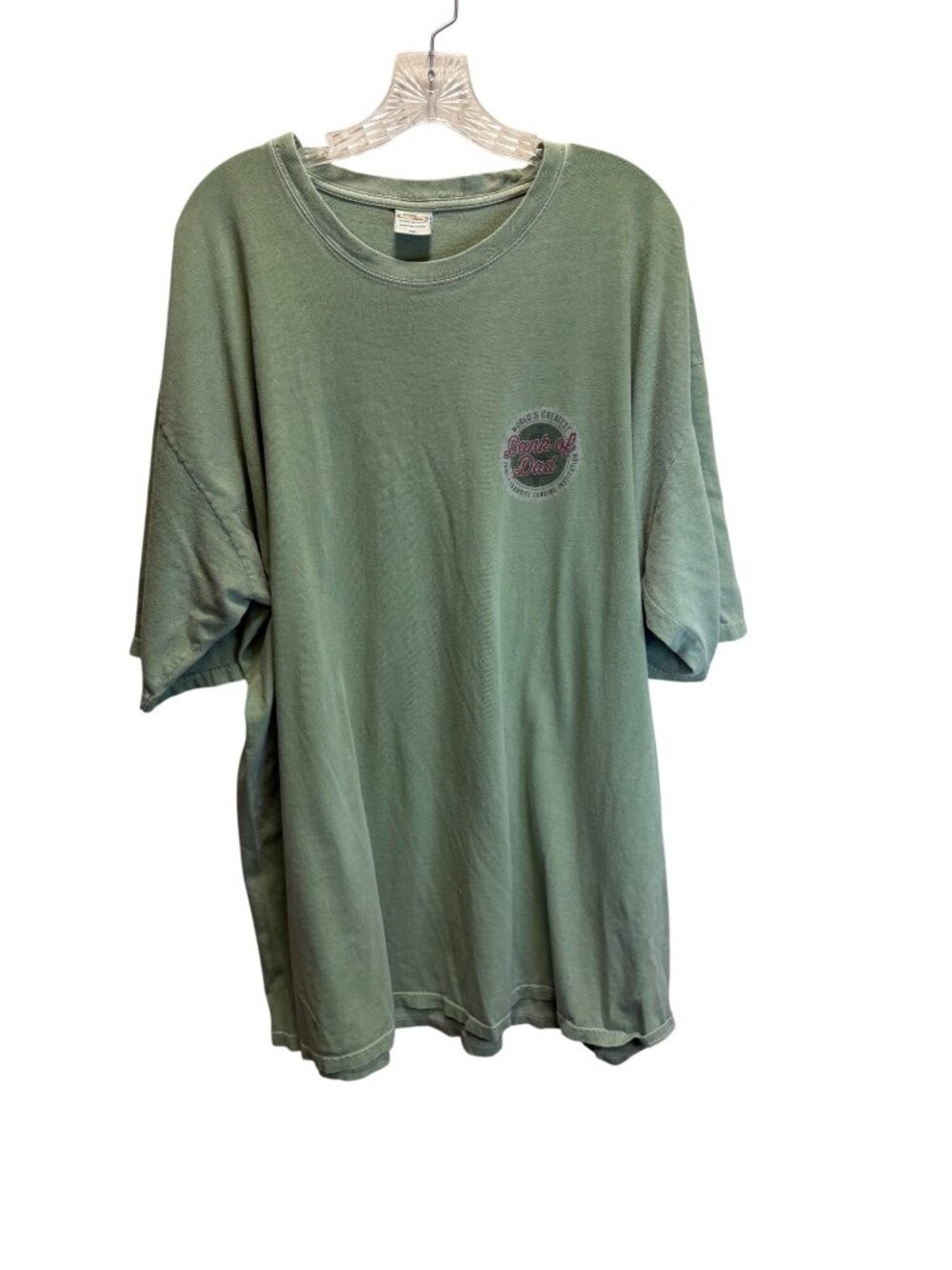 Crazy Shirt Worlds Greatest Bank Of Dad Graphic T-Shirt In Green 3XL